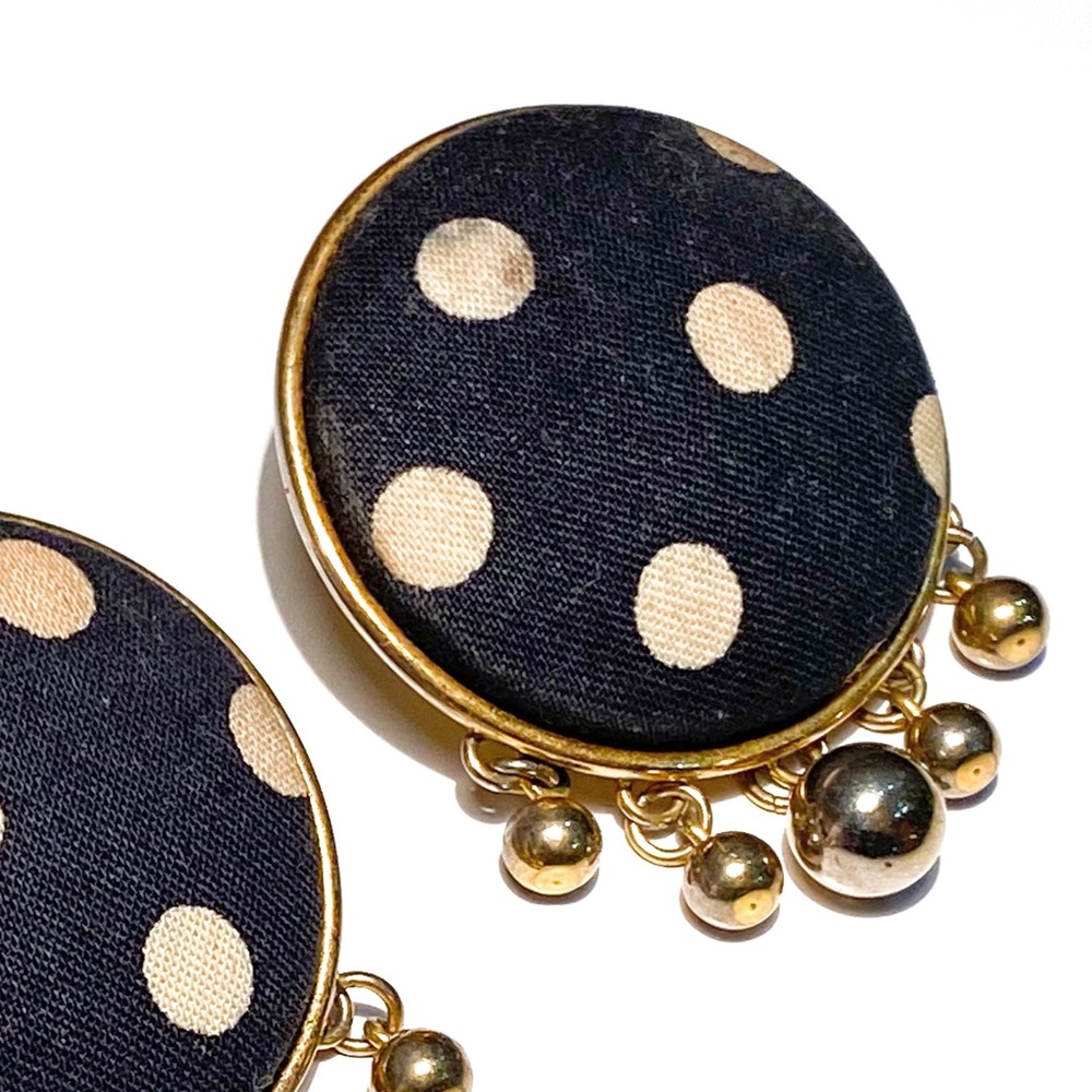 Vintage Natasha Stambouli Large Earrings - Picture 3 of 15